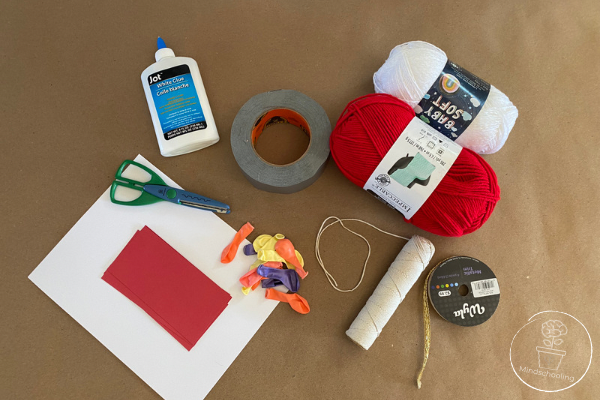 Harry Potter Remembrall Positive Mindset Activity Supplies laid out